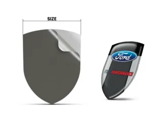 Ford Custom Domes Aufkleber Racing Stil Glänzende Labels